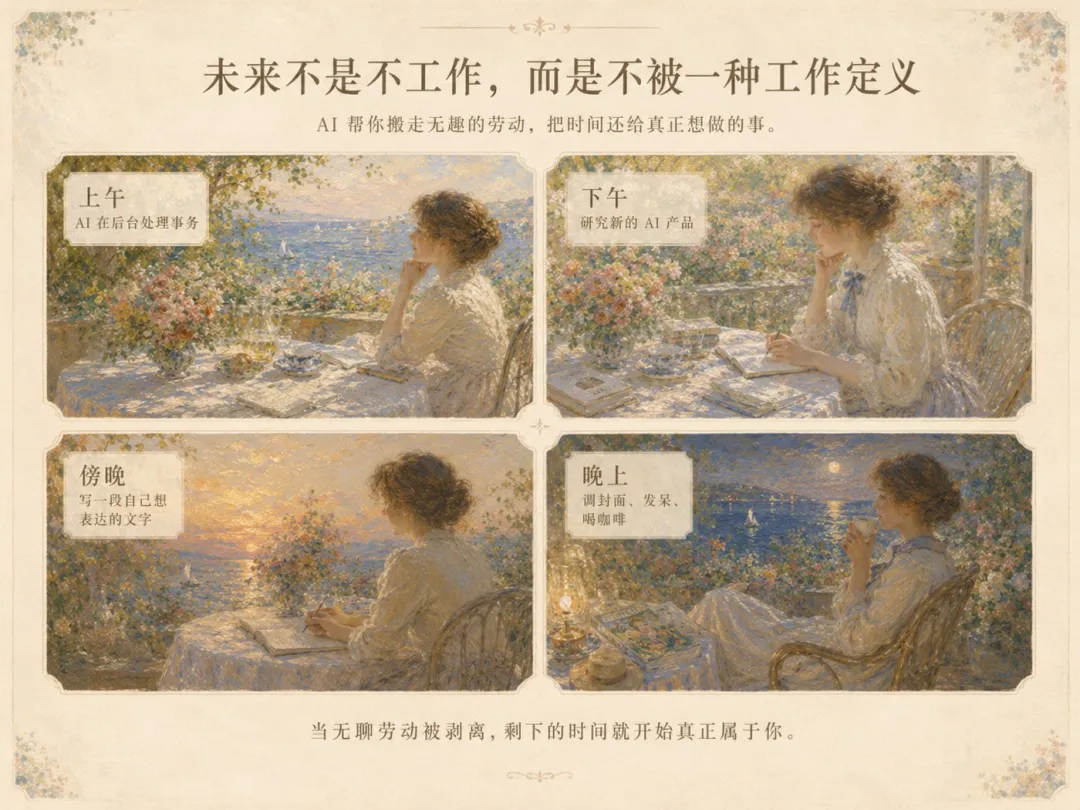 未來不是不工作，而是不被一種工作定義