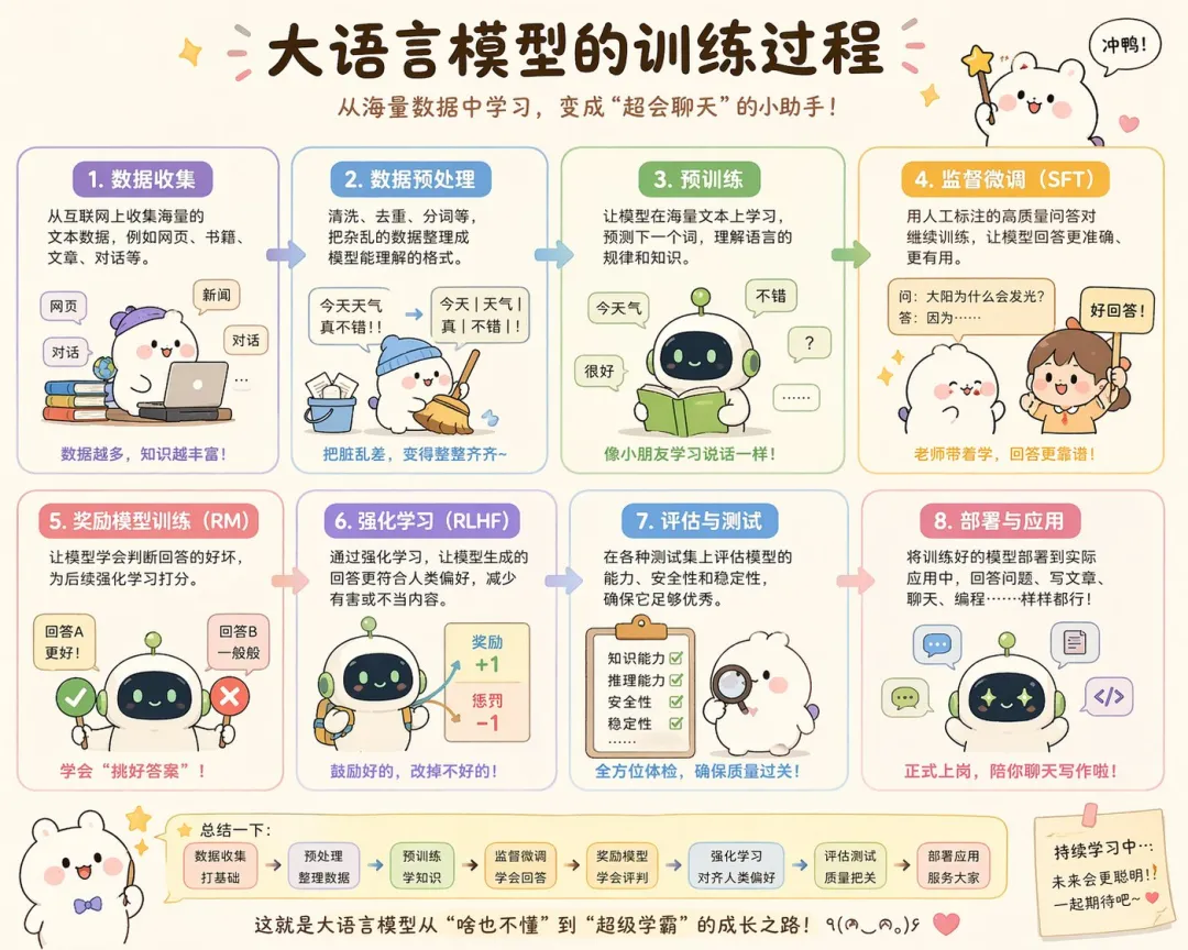訓練過程科普圖