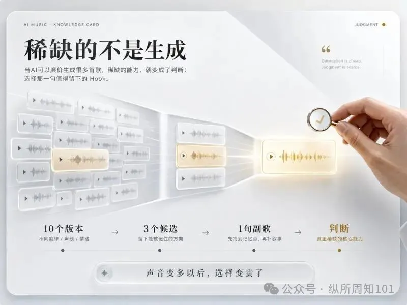 知識卡片：稀缺的是判斷