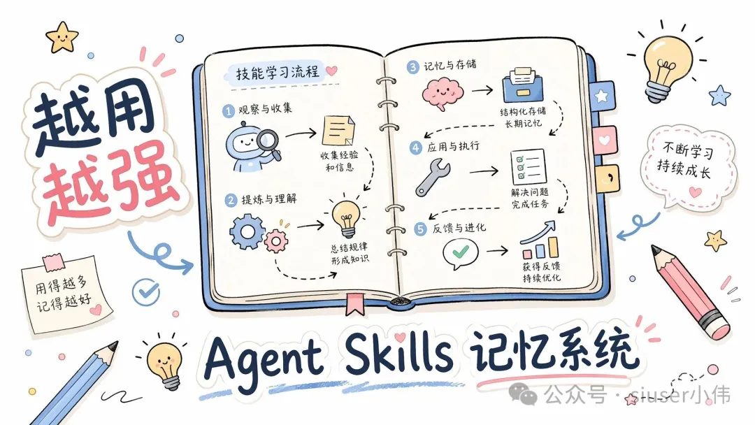 Hermes Skills 封面圖 - 手賬風