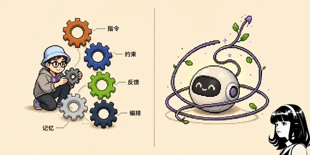 Harness五件套 vs Hermes內建系統