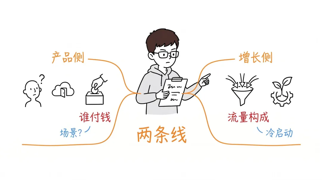 競品分析兩條線