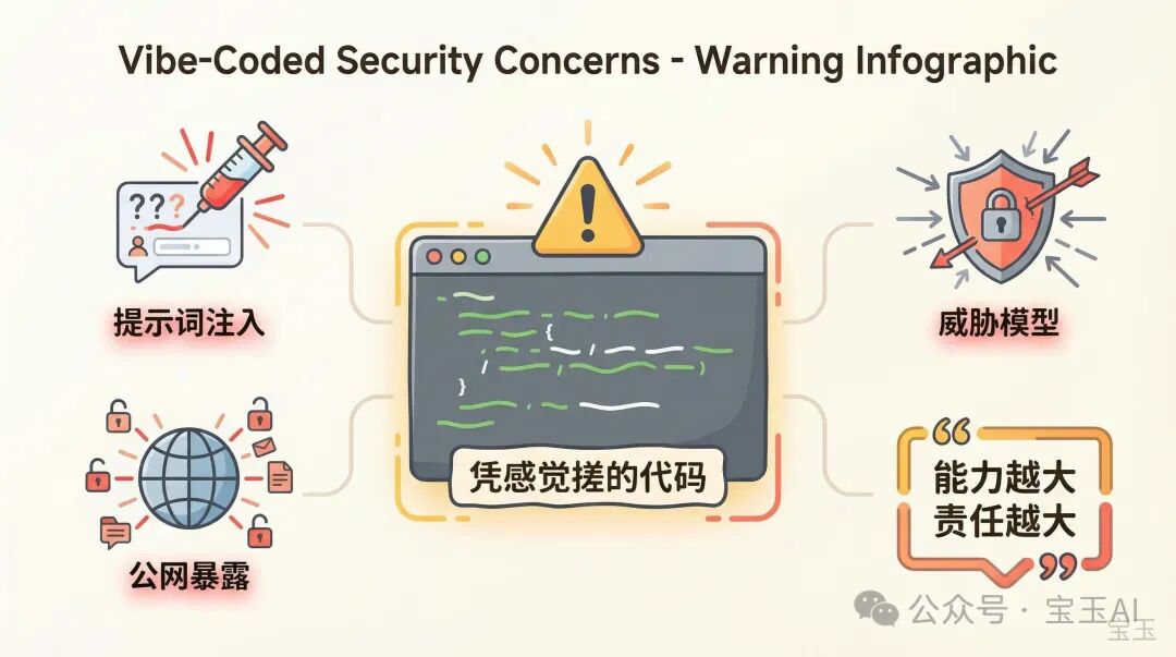 安全警告:憑感覺搓的代碼,提示詞注入風險