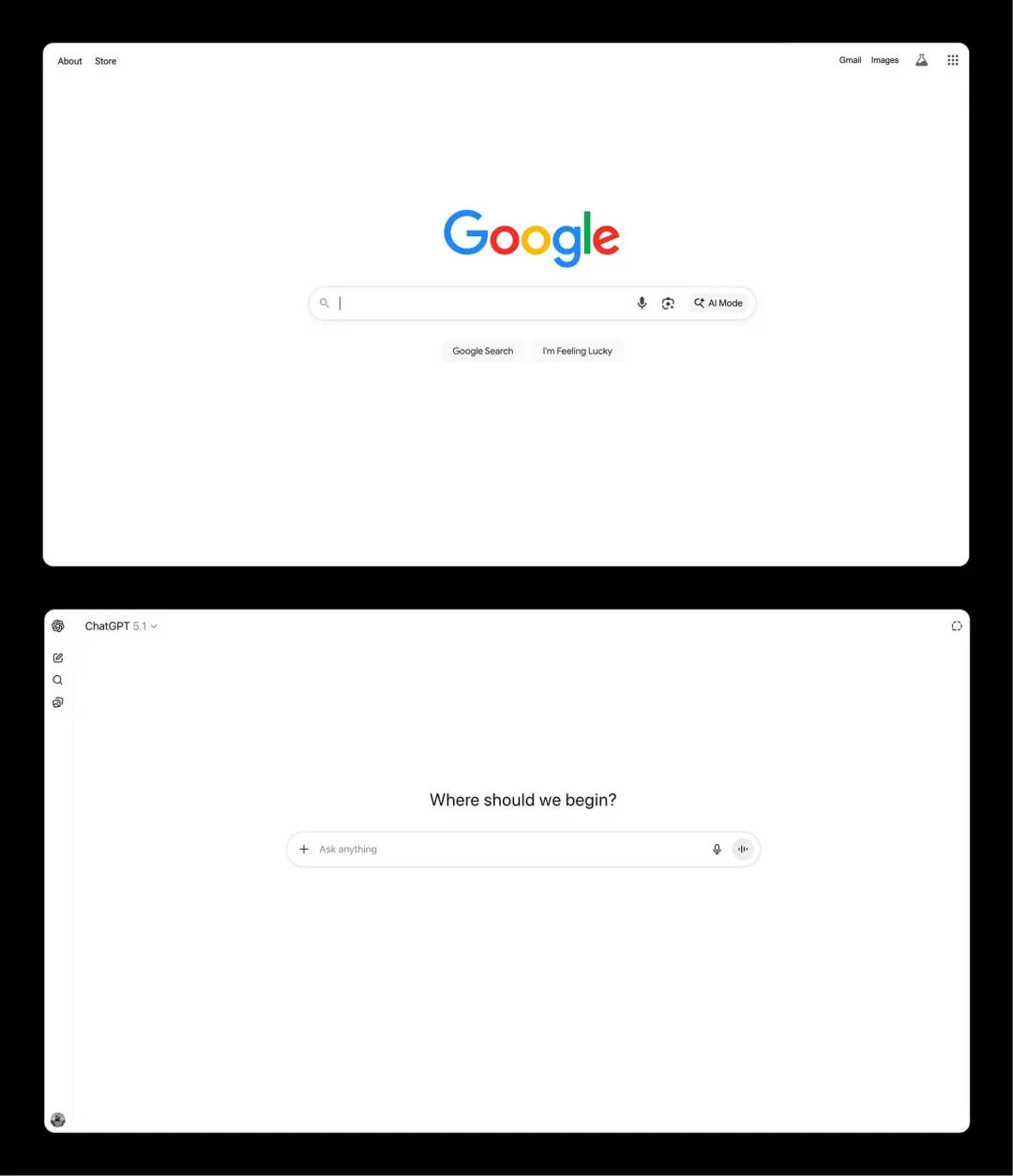 今天最火的 AI，長得就像當年的 Google 搜索框。