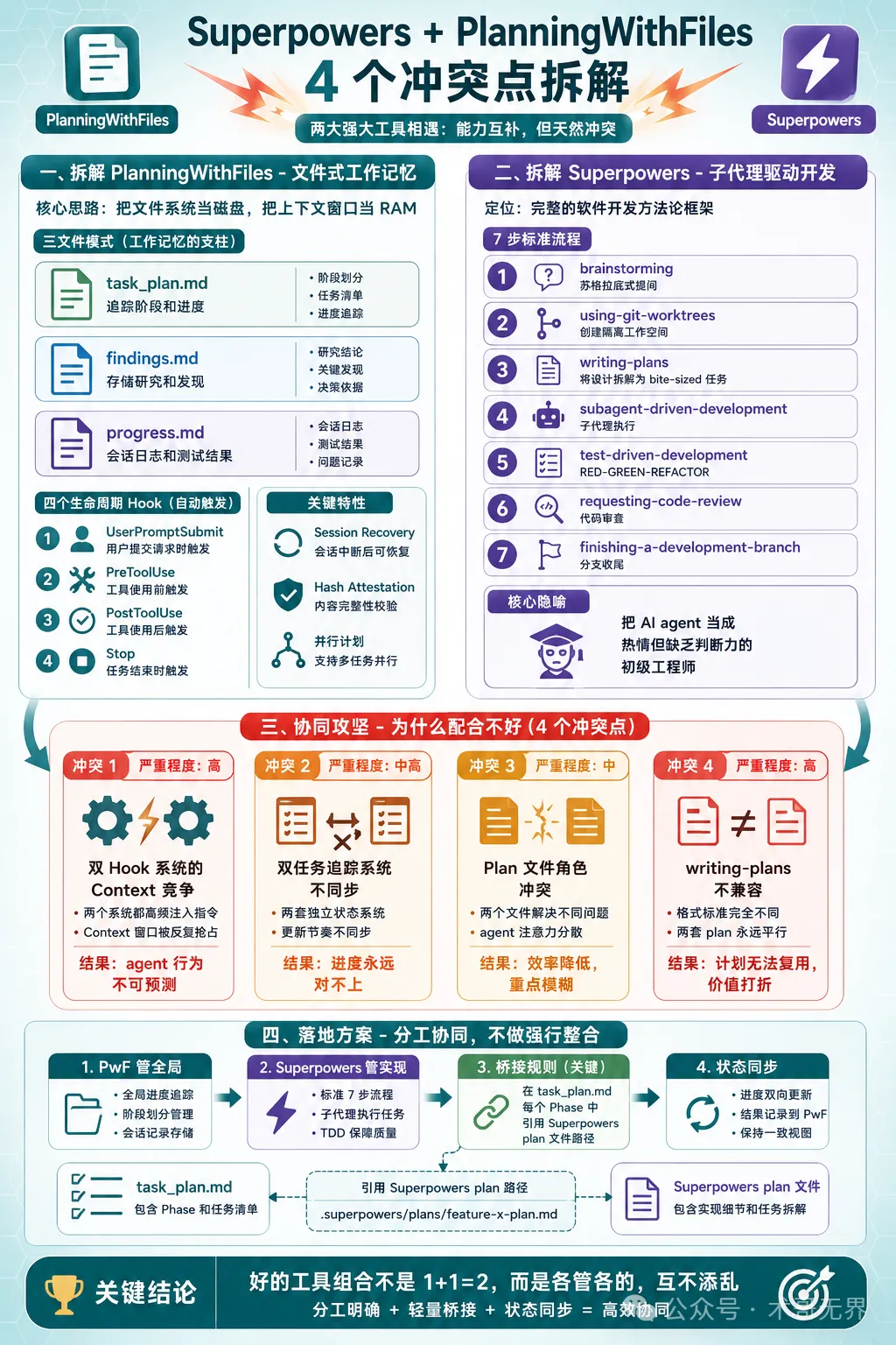 封面圖:Superpowers 和 PlanningWithFiles 雙系統碰撞